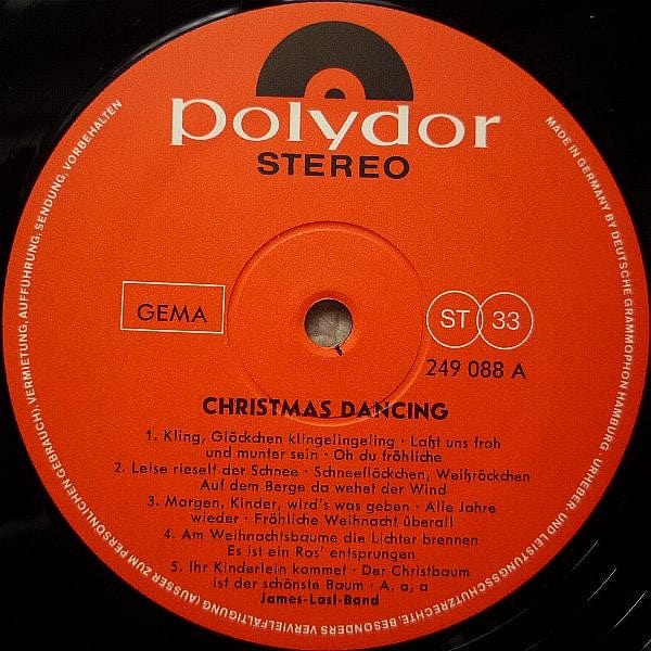 James Last - Christmas Dancing (LP, Album, Mixed) - Funky Moose Records