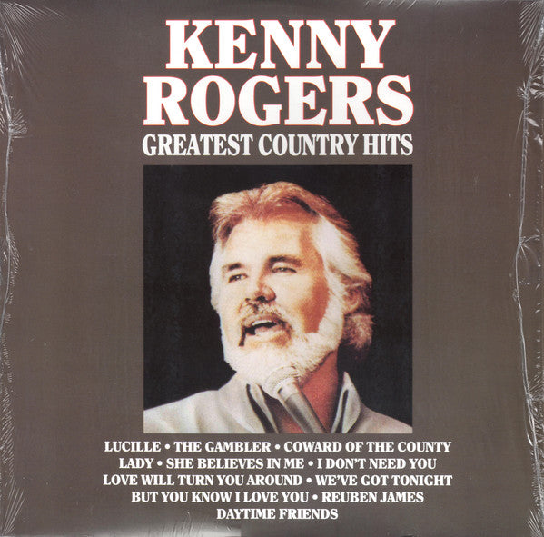 Kenny Rogers - Greatest Country Hits (LP, Compilation, Reissue, Stereo)