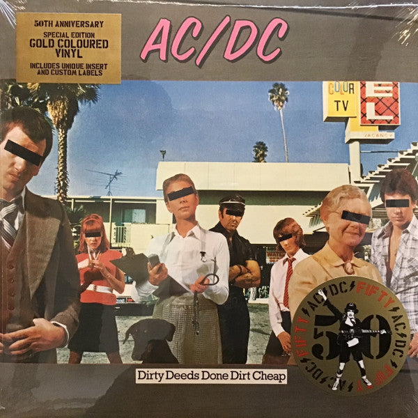 AC/DC - Dirty Deeds Done Dirt Cheap (LP, Album, Reissue, Remastered)