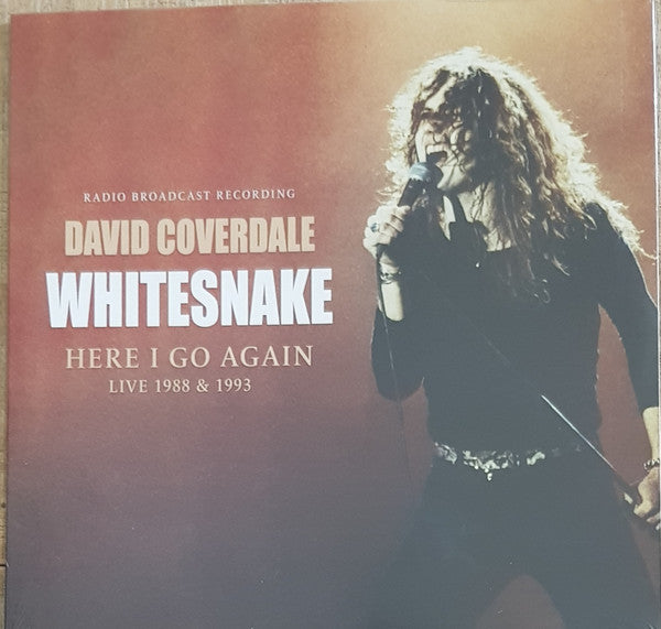 David Coverdale - Here I Go Again (Live 1988 & 1993) (LP, Unofficial Release)