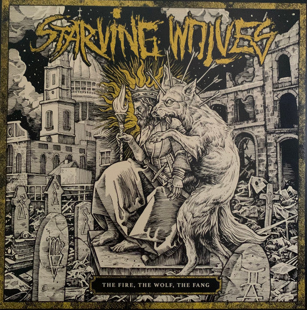 Starving Wolves - The Fire, The Wolf, The Fang (LP, Album, Stereo)