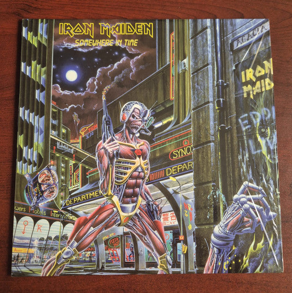 Iron Maiden - Somewhere in Time  (LP, Album, Reissue, Remastered, Stereo)