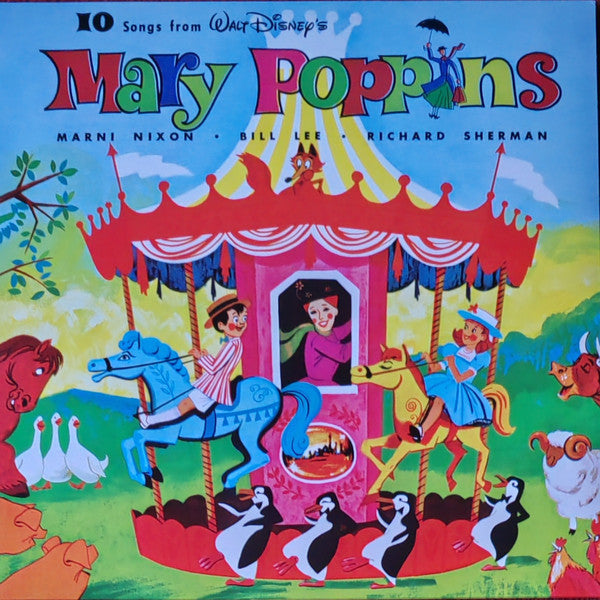 Various - 10 Songs From Mary Poppins (LP, Compilation, Reissue)