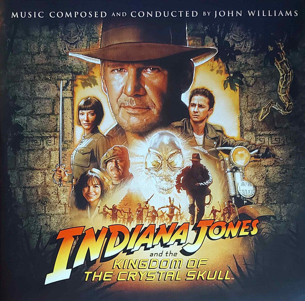 John Williams  - Indiana Jones And The Kingdom Of The Crystal Skull (Original Motion Picture Soundtrack) (LP, Album, Reissue)