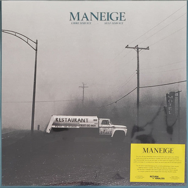 Maneige - Libre Service - Self Service (LP, Album, Reissue, Stereo)