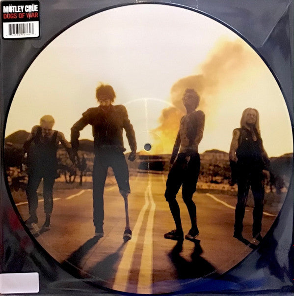 Mötley Crüe - Dogs Of War (12", 45 RPM, Single, Picture Disc, Stereo)