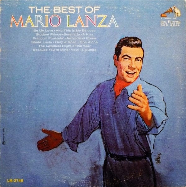 Mario Lanza - The Best Of Mario Lanza (LP, Comp, Mono) - Funky Moose Records 2598969156-LOT007 Used Records