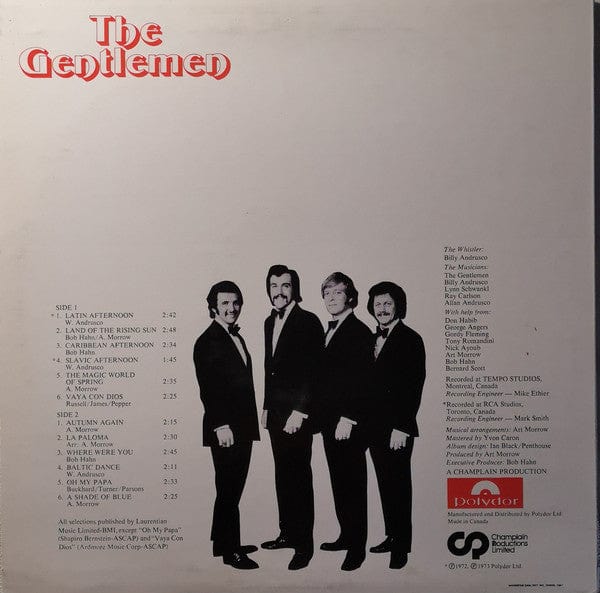 The Gentlemen  - The Gentlemen (LP, Album) - Funky Moose Records 2729355628-LOT009 Used Records