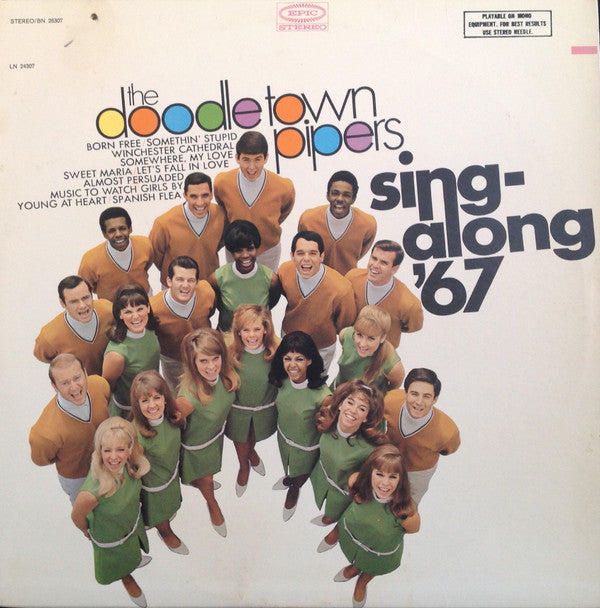 The Doodletown Pipers : Sing-Along '67 (LP, Album)