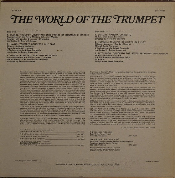 Various : The World Of The Trumpet (LP, Comp)