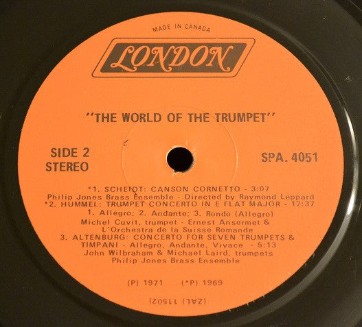 Various : The World Of The Trumpet (LP, Comp)